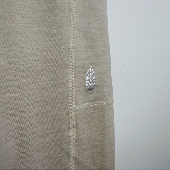 FREE PEOPLE Zen Again Heather Flare Leggings - Picture 4 of 7